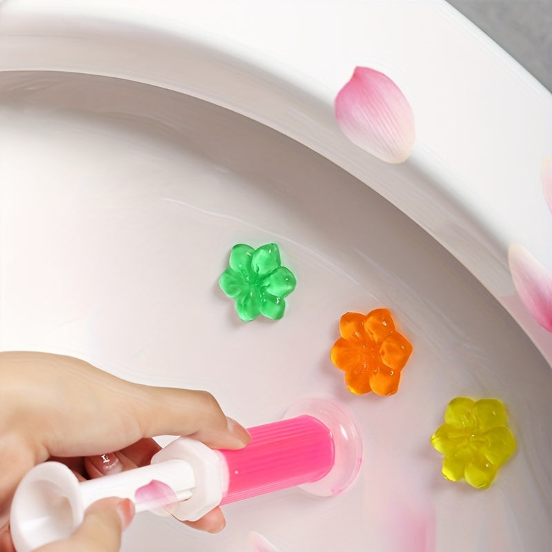 1pc Toilet Freshness Wand Refills - Flower Scented Bathroom Deodorizer & Bowl Cleaner - Effortless Cleaning Tools for a Sparkling Toilet - Essential Supply for a Fresh Home