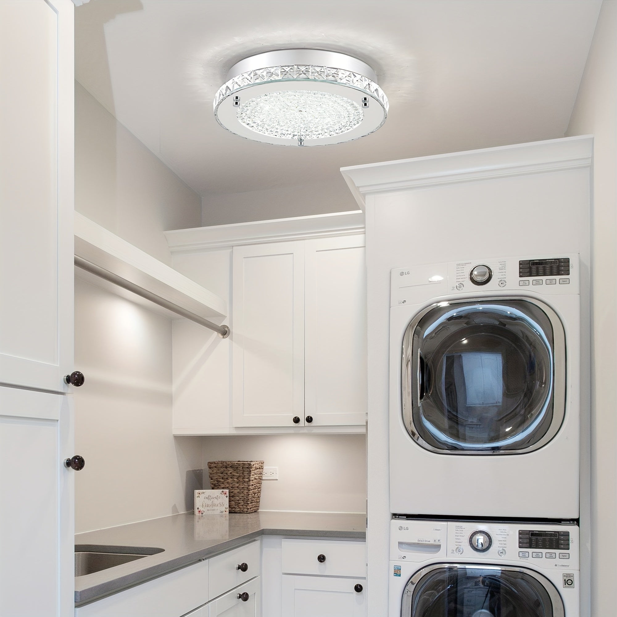 Crystal Ceiling Light Kitchen Lighting Fixtures Ceiling Led Lights for Room Ceiling